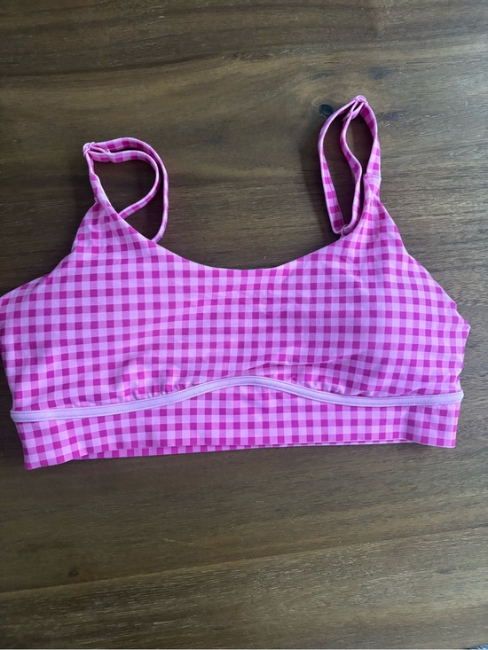 JoyLab Other - Pink Gingham Women’s Sports Bra - Joy Lab - Never Worn
